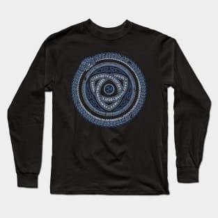 Pagan Ouroboros Viking Serpent Jormungandr Norse Mythology Long Sleeve T-Shirt